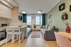 Lion Apartments- Comfy Studio w centrum Gdańska z parkingiem